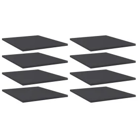 Estantes para estantería 8 uds contrachapada gris 40x30x1,5 cm de vidaXL, Estanterías - Ref: Foro24-805191, Precio: 34,04 €, ...