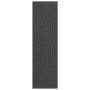 Felpudo a rayas negro y gris 115x400 cm de , Felpudos - Ref: Foro24-4105599, Precio: 93,39 €, Descuento: %