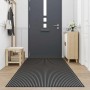 Felpudo a rayas negro y gris 115x400 cm de , Felpudos - Ref: Foro24-4105599, Precio: 93,39 €, Descuento: %