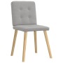 Sillas de comedor 4 uds tela gris nube de , Sillas de comedor - Ref: Foro24-3315177, Precio: 193,13 €, Descuento: %