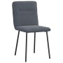 Sillas de comedor 6 unidades terciopelo gris oscuro de , Sillas de comedor - Ref: Foro24-3315580, Precio: 249,49 €, Descuento: %