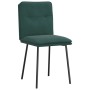 Sillas de comedor 4 unidades terciopelo verde oscuro de , Sillas de comedor - Ref: Foro24-3315411, Precio: 169,88 €, Descuent...