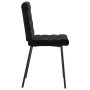 Sillas de comedor 2 unidades terciopelo negro de , Sillas de comedor - Ref: Foro24-4101086, Precio: 90,47 €, Descuento: %