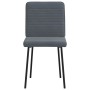 Sillas de comedor 2 unidades terciopelo gris oscuro de , Sillas de comedor - Ref: Foro24-4101134, Precio: 88,48 €, Descuento: %