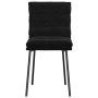 Sillas de comedor 4 unidades terciopelo negro de , Sillas de comedor - Ref: Foro24-3315388, Precio: 182,67 €, Descuento: %