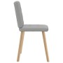 Sillas de comedor 6 uds tela gris nube de , Sillas de comedor - Ref: Foro24-3315447, Precio: 293,44 €, Descuento: %