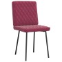 Sillas de comedor 2 unidades terciopelo rojo tinto de , Sillas de comedor - Ref: Foro24-4101108, Precio: 86,43 €, Descuento: %