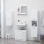 Espejo de baño madera contrachapada blanco 60x10,5x45 cm de vidaXL, Tocadores de baño - Ref: Foro24-805006, Precio: 43,89 €, ...