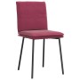 Sillas de comedor 6 unidades terciopelo rojo tinto de , Sillas de comedor - Ref: Foro24-3315619, Precio: 261,05 €, Descuento: %