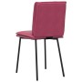 Sillas de comedor 6 unidades terciopelo rojo tinto de , Sillas de comedor - Ref: Foro24-3315619, Precio: 261,05 €, Descuento: %