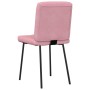 Sillas de comedor 2 unidades terciopelo rosa de , Sillas de comedor - Ref: Foro24-4101084, Precio: 89,31 €, Descuento: %