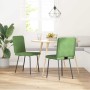 Sillas de comedor 2 unidades terciopelo verde claro de , Sillas de comedor - Ref: Foro24-4101136, Precio: 87,82 €, Descuento: %