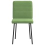 Sillas de comedor 2 unidades terciopelo verde claro de , Sillas de comedor - Ref: Foro24-4101136, Precio: 87,82 €, Descuento: %