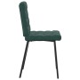 Sillas de comedor 4 unidades terciopelo verde oscuro de , Sillas de comedor - Ref: Foro24-3315182, Precio: 174,06 €, Descuent...