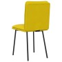 Sillas de comedor 6 unidades terciopelo amarillo de , Sillas de comedor - Ref: Foro24-3315686, Precio: 253,66 €, Descuento: %