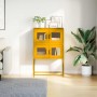 Aparador de acero amarillo mostaza 68x39x107 cm de , Aparadores - Ref: Foro24-853347, Precio: 100,58 €, Descuento: %