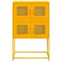 Aparador de acero amarillo mostaza 68x39x107 cm de , Aparadores - Ref: Foro24-853347, Precio: 100,58 €, Descuento: %