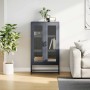 Aparador de acero gris antracita 68x39x123 cm de , Aparadores - Ref: Foro24-853358, Precio: 156,85 €, Descuento: %