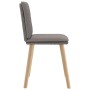 Sillas de comedor 6 unidades de tela gris taupe de , Sillas de comedor - Ref: Foro24-3315631, Precio: 314,55 €, Descuento: %