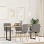 Sillas de comedor 4 unidades tela taupe de , Sillas de comedor - Ref: Foro24-3315303, Precio: 195,92 €, Descuento: %
