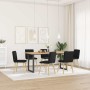 Sillas de comedor giratorias 6 unidades tela negras de , Sillas de comedor - Ref: Foro24-3315627, Precio: 318,41 €, Descuento: %