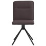 Sillas de comedor 4 unidades tela marrón oscuro de , Sillas de comedor - Ref: Foro24-3315336, Precio: 201,40 €, Descuento: %