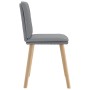 Sillas de comedor 4 unidades tela gris claro de , Sillas de comedor - Ref: Foro24-3315355, Precio: 211,56 €, Descuento: %