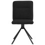 Sillas de comedor 4 unidades tela negras de , Sillas de comedor - Ref: Foro24-3315334, Precio: 205,66 €, Descuento: %