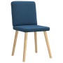 Sillas de comedor 6 unidades tela azul de , Sillas de comedor - Ref: Foro24-3315575, Precio: 292,28 €, Descuento: %