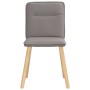 Sillas de comedor 6 unidades de tela gris taupe de , Sillas de comedor - Ref: Foro24-3315596, Precio: 299,31 €, Descuento: %