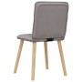 Sillas de comedor 6 unidades de tela gris taupe de , Sillas de comedor - Ref: Foro24-3315596, Precio: 299,31 €, Descuento: %
