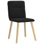 Sillas de comedor 4 unidades tela negras de , Sillas de comedor - Ref: Foro24-3315322, Precio: 200,59 €, Descuento: %