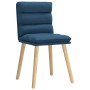 Sillas de comedor 6 unidades tela azul de , Sillas de comedor - Ref: Foro24-3315671, Precio: 325,97 €, Descuento: %
