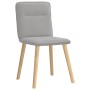 Sillas de comedor 4 uds tela gris nube de , Sillas de comedor - Ref: Foro24-3315329, Precio: 200,59 €, Descuento: %