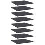 Estante estantería 8 uds madera contrachapada gris 40x40x1,5 cm de vidaXL, Estanterías - Ref: Foro24-805175, Precio: 40,09 €,...
