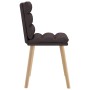 Sillas de comedor 4 unidades tela marrón oscuro de , Sillas de comedor - Ref: Foro24-3315397, Precio: 212,77 €, Descuento: %