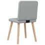 Sillas de comedor 4 unidades tela gris claro de , Sillas de comedor - Ref: Foro24-3315244, Precio: 198,44 €, Descuento: %
