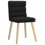 Sillas de comedor 4 unidades tela negras de , Sillas de comedor - Ref: Foro24-3315395, Precio: 212,77 €, Descuento: %