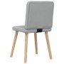Sillas de comedor 6 unidades de tela gris claro de , Sillas de comedor - Ref: Foro24-3315514, Precio: 296,49 €, Descuento: %