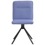 Sillas de comedor 6 uds tela azul jeans de , Sillas de comedor - Ref: Foro24-3315612, Precio: 300,94 €, Descuento: %