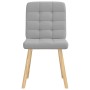 Sillas de comedor 6 uds tela gris nube de , Sillas de comedor - Ref: Foro24-3315470, Precio: 302,21 €, Descuento: %