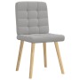 Sillas de comedor 6 uds tela gris nube de , Sillas de comedor - Ref: Foro24-3315470, Precio: 302,21 €, Descuento: %