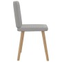 Sillas de comedor 6 uds tela gris nube de , Sillas de comedor - Ref: Foro24-3315523, Precio: 300,10 €, Descuento: %