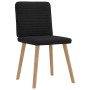 Sillas de comedor 4 unidades tela negras de , Sillas de comedor - Ref: Foro24-3315246, Precio: 198,44 €, Descuento: %