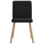 Sillas de comedor giratorias 6 unidades tela negras de , Sillas de comedor - Ref: Foro24-3315516, Precio: 296,49 €, Descuento: %