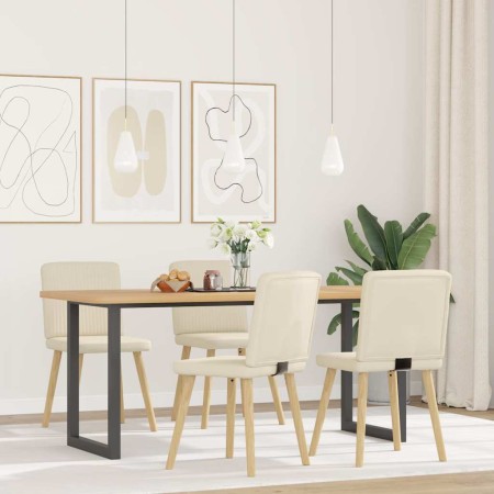 Sillas de comedor 4 unidades lino de , Sillas de comedor - Ref: Foro24-3315308, Precio: 206,22 €, Descuento: %