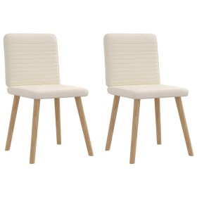 Sillas de comedor 2 unidades lino de , Sillas de comedor - Ref: Foro24-4101155, Precio: 107,99 €, Descuento: %