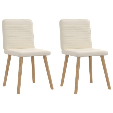 Sillas de comedor 2 unidades lino de , Sillas de comedor - Ref: Foro24-4101155, Precio: 107,99 €, Descuento: %