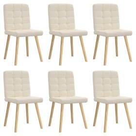 Sillas de comedor 6 unidades lino de , Sillas de comedor - Ref: Foro24-3315472, Precio: 396,13 €, Descuento: %