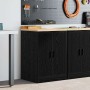 Armario de almacenamiento para garaje negro 60x51x85 cm de , Armarios industriales - Ref: Foro24-860572, Precio: 118,14 €, De...